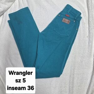 VNG Wrangler Teal Jeans